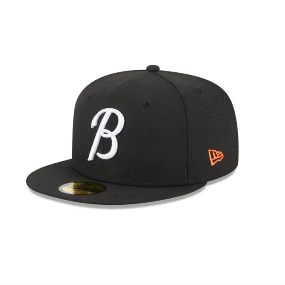 New Era 59Fifty Orioles Official On-Field City Connect Fitted Cap Black 7 3/8